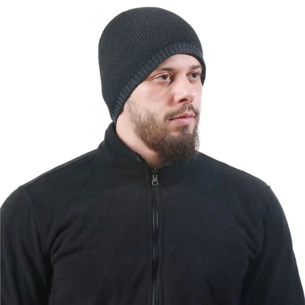 Men’s Ribbed Knit Beanie