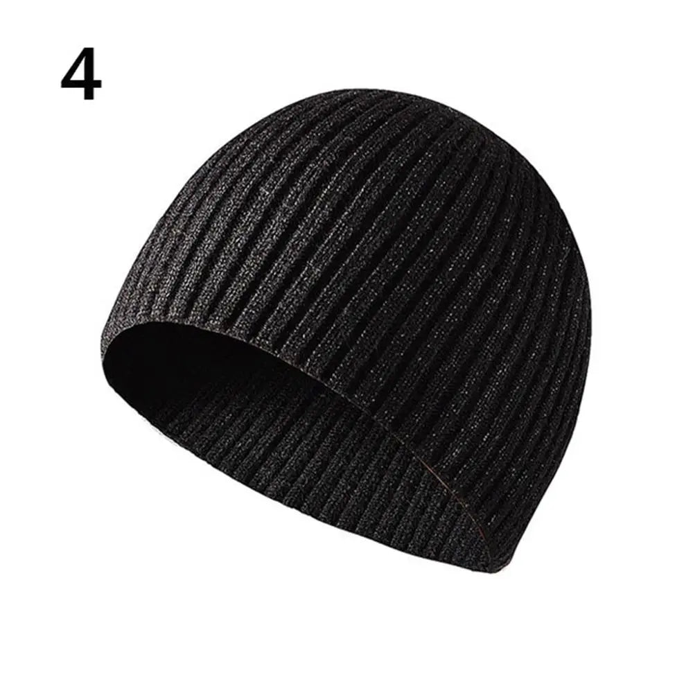 Men’s Ribbed Knit Beanie
