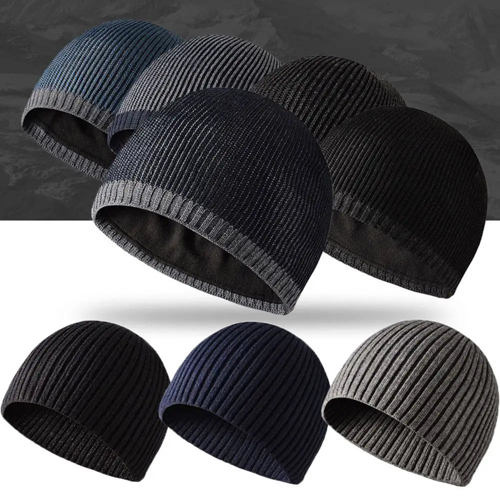 Men’s Ribbed Knit Beanie