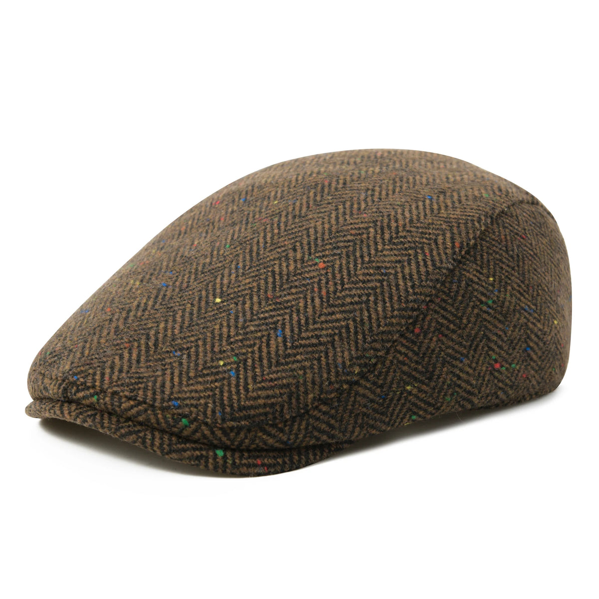 Men’s Herringbone Flat Cap