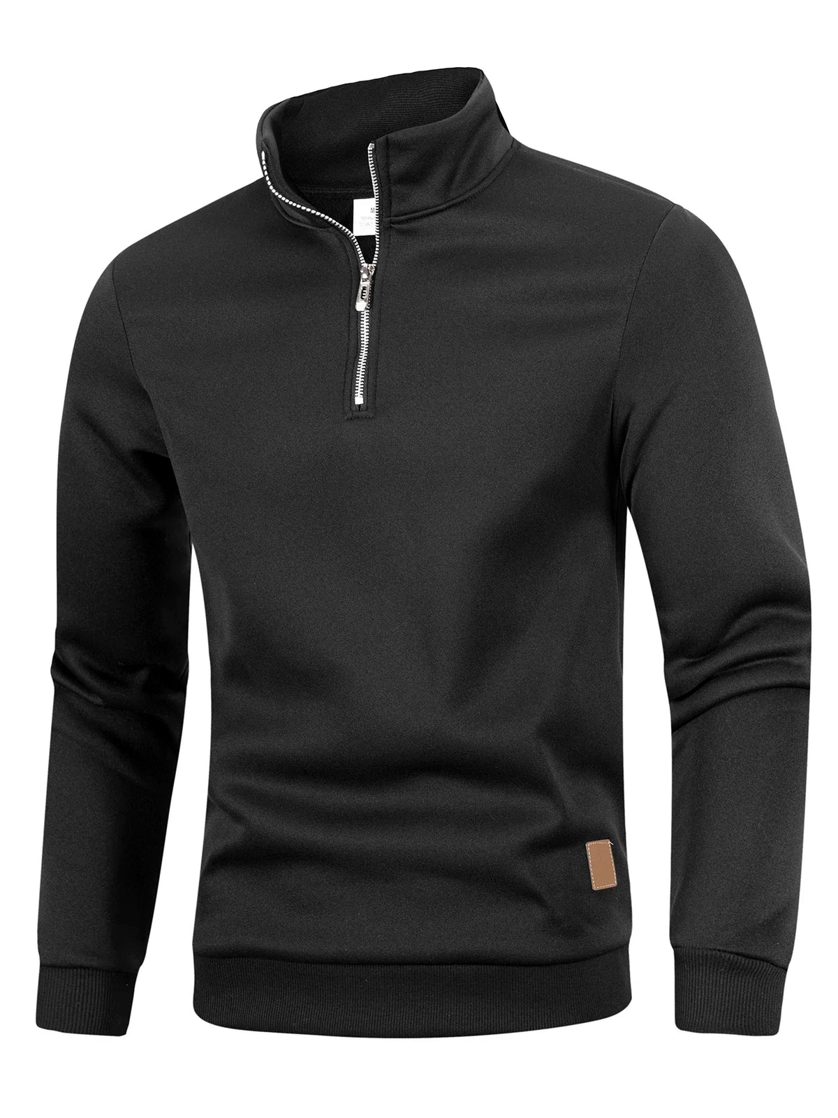 Men’s Knit Quarter-Zip Pullover