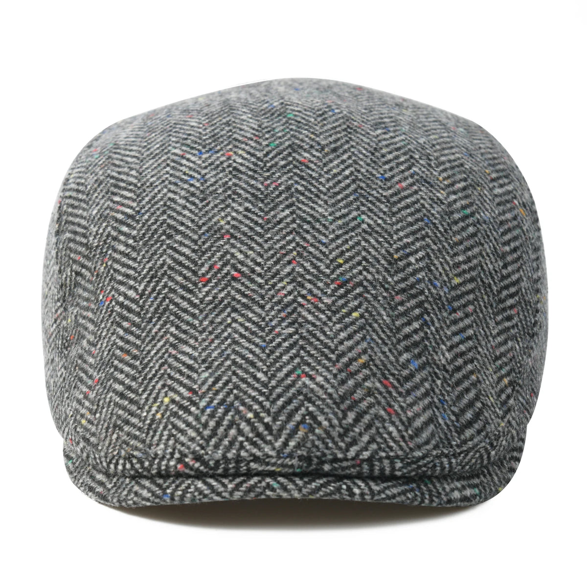 Men’s Herringbone Flat Cap