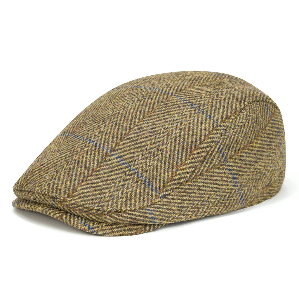 Men’s Herringbone Flat Cap