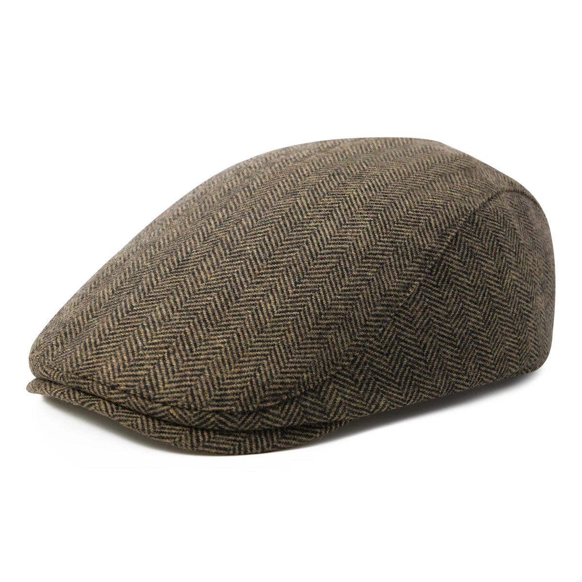 Men’s Herringbone Flat Cap