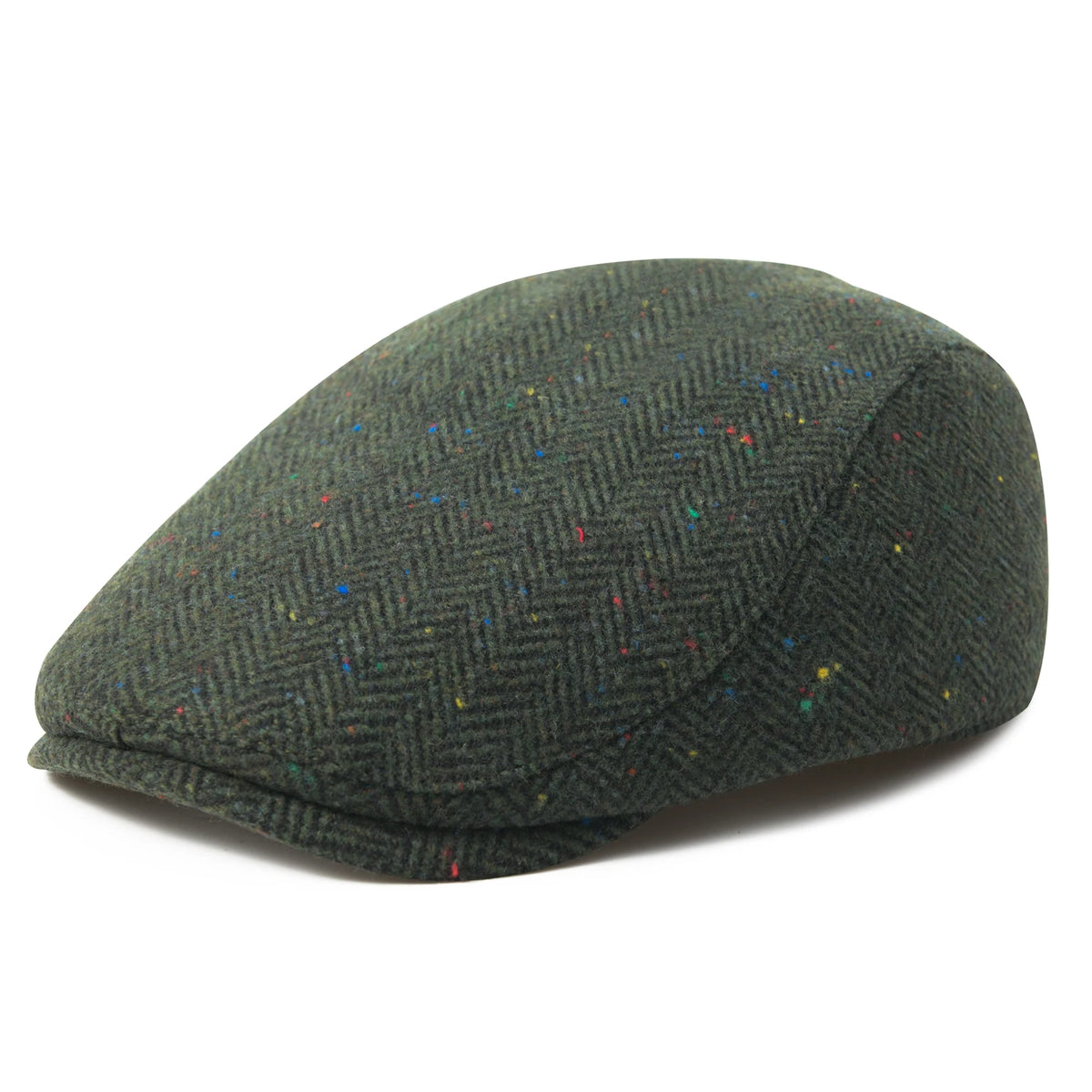 Men’s Herringbone Flat Cap