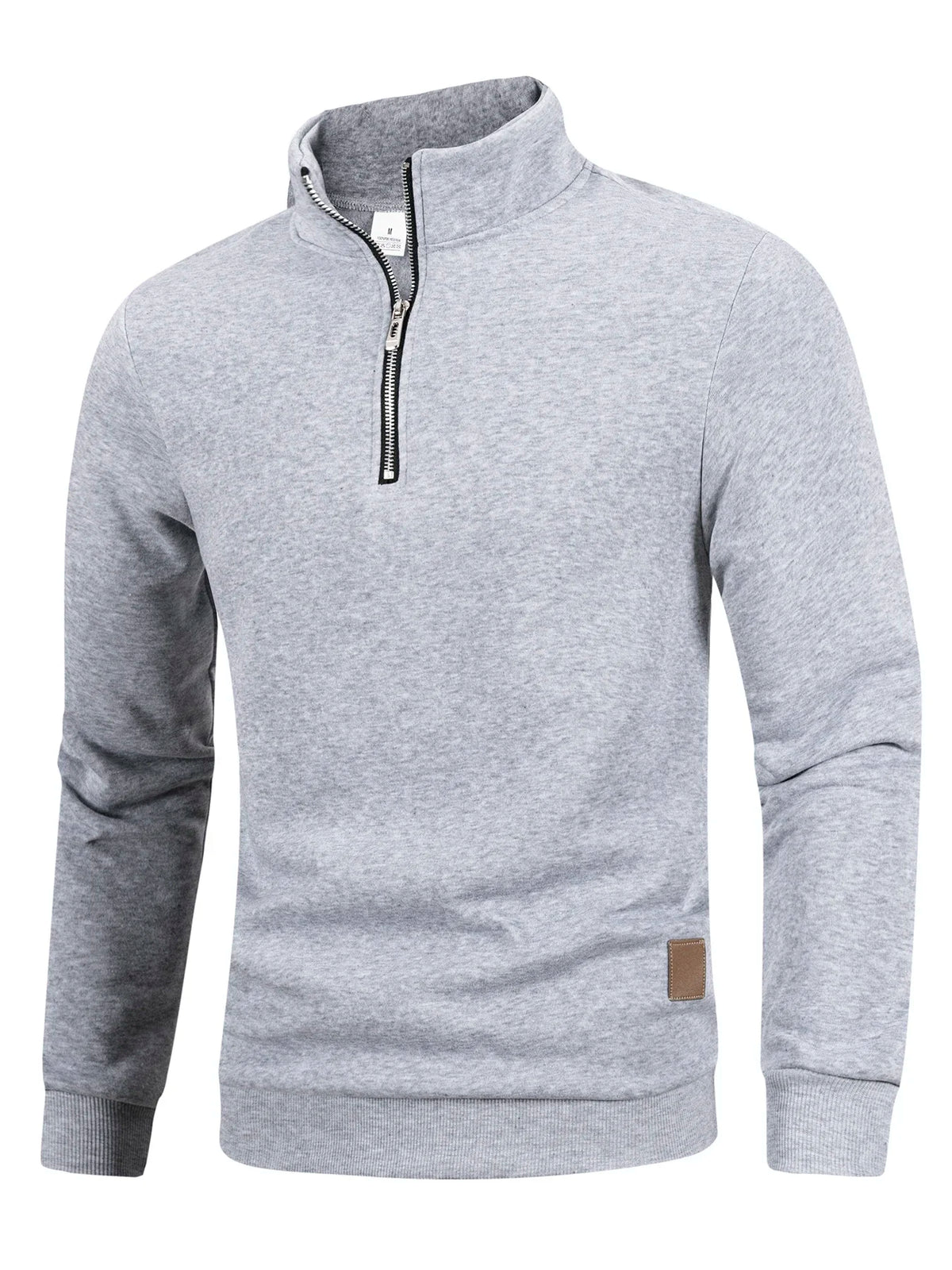 Men’s Knit Quarter-Zip Pullover
