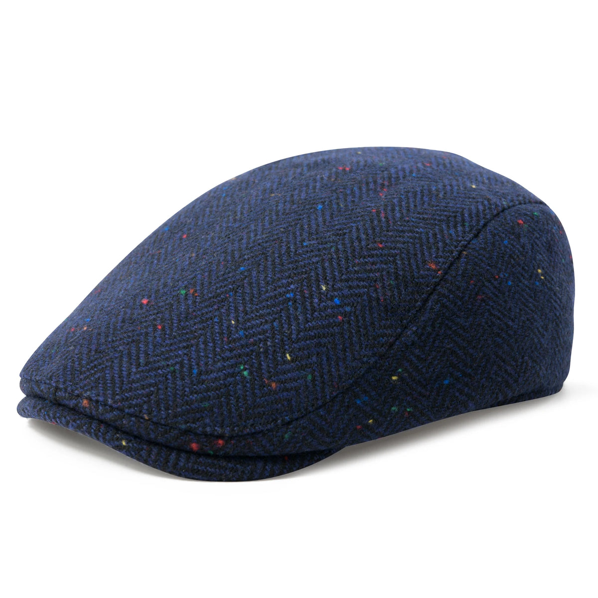 Men’s Herringbone Flat Cap
